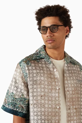 Archie Grand Round Sunglasses in Eco Acetate