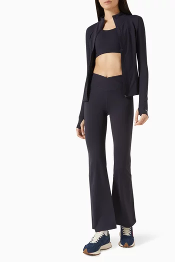 Dayflex Wrap High-waist Flared Pants