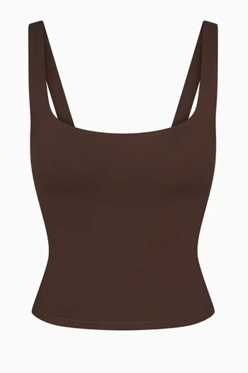Matte Square Neck Tank