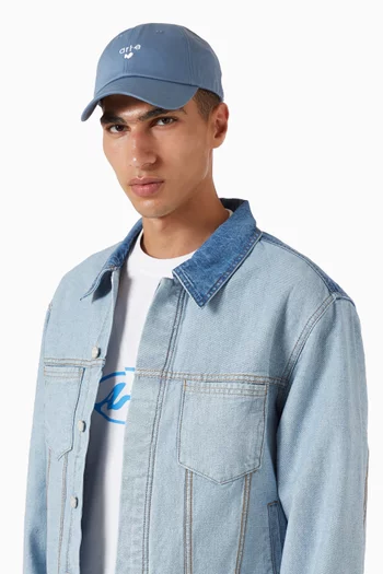 كاب بشعار الماركة وقلب قطن