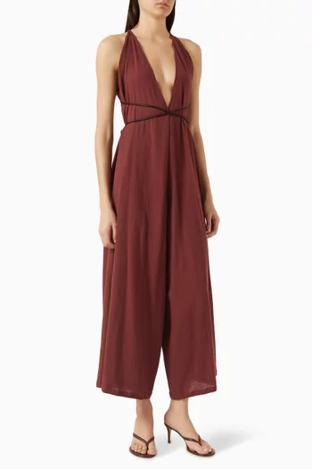 Pakkun Wide-leg Jumpsuit