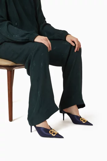 BB 80 Knife Mules in Satin