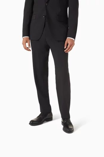 Lanai Lace-up Derby Shoes in Leather