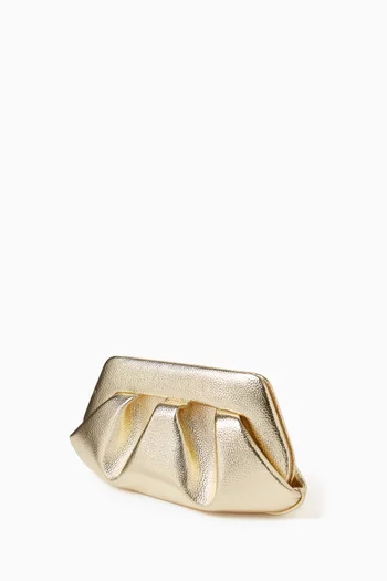 Bios Baguette Shoulder Bag in Laminated Leather