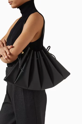 Medium Calipso Shoulder Bag in Faux Leather