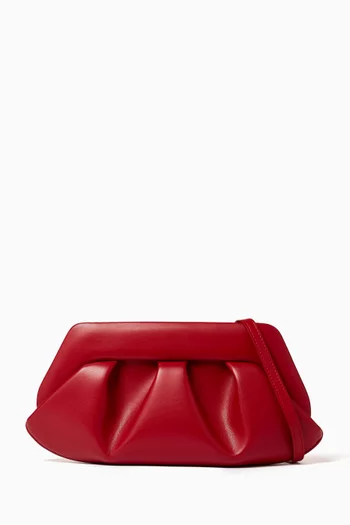 Bios Baguette Clutch Bag in Faux Leather