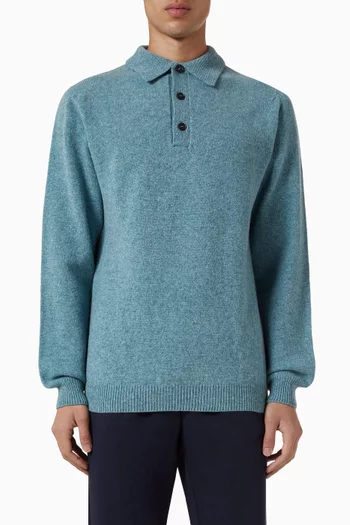 تي شيرت بولو صوف الماعز