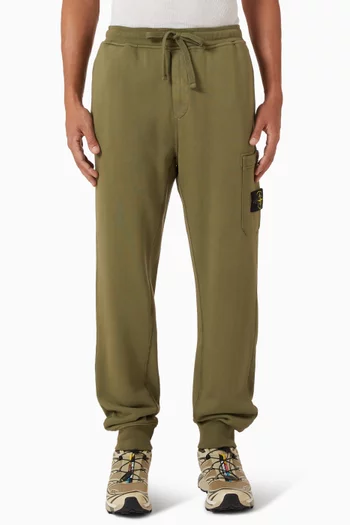 بنطال رياضي مطرز بشعار الماركة