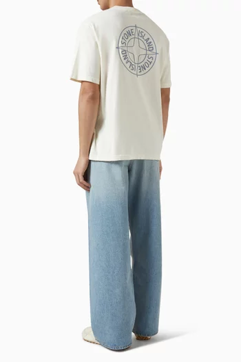 Outline Compass T-shirt in Organic Cotton Jersey