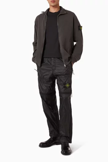 تي شيرت بقصة ضيقة قطن جيرسيه