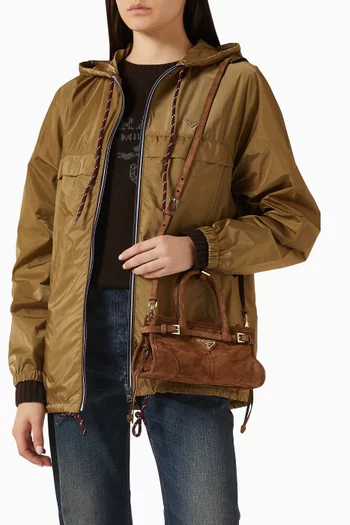 Mini Bonnie Bag in Suede