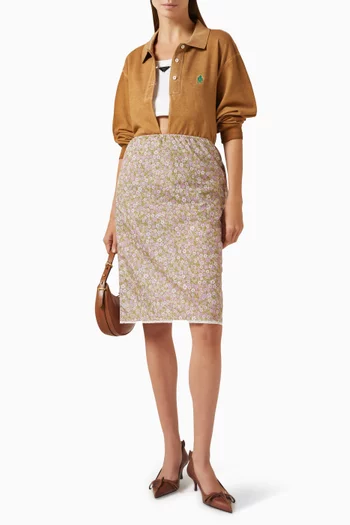 تي شيرت بولو قطن بيكيه