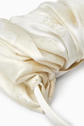 طوق رأس بعقدة ونقشة خريطة