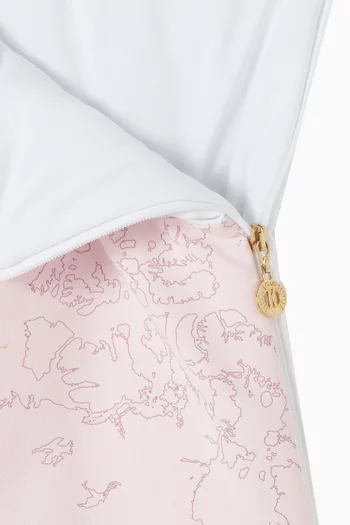 كيس نوم بنقشة خريطة