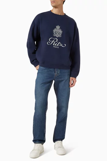 x Ritz Paris Sweatshirt in Cotton-blend