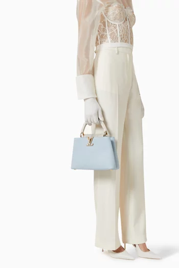 حقيبة كبوسين بي بي بيد علوية بإصدار محدود جلد غير مستعملة