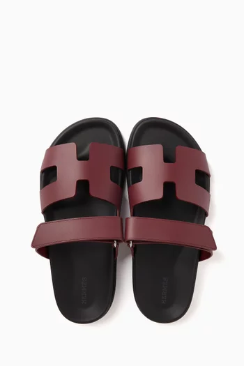 حذاء مفتوح تشيبريه جلد عجل غير مستعمل، مقاس 39 بالمقاسات الأوروبية