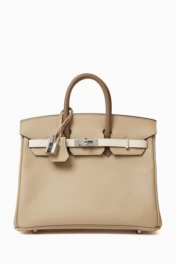 حقيبة بيركين 25 جلد ايبسوم غير مستعملة