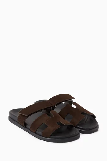 Unused Chypre Sandals in Suede, EU 39