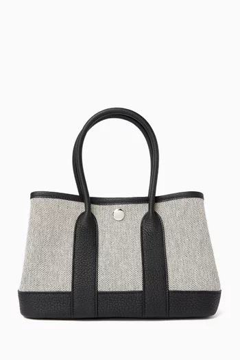 Unused Garden Party 23 Bag in Canvas & Leather