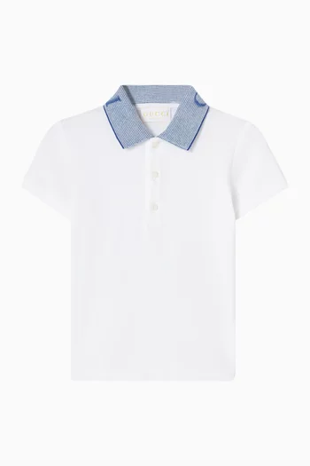 Polo Shirt in Cotton