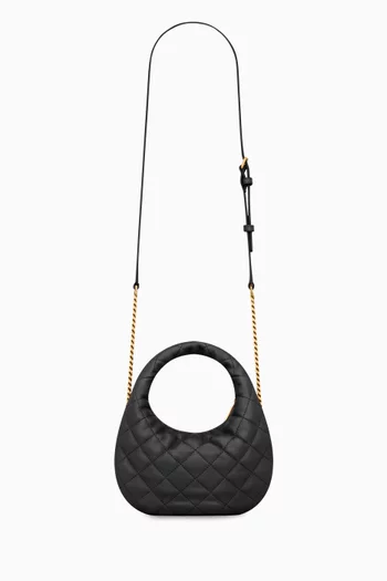 حقيبة إيكارينو ميني جلد ماعز مبطّن