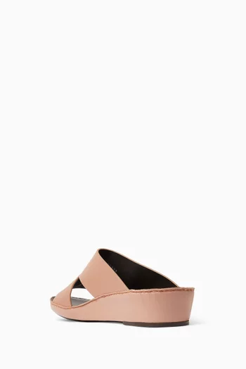 Piega Cucire Sandals in Nappa Leather