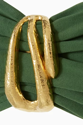 قطعة بيكيني علوية ليون غير لامعة بتصميم باندو