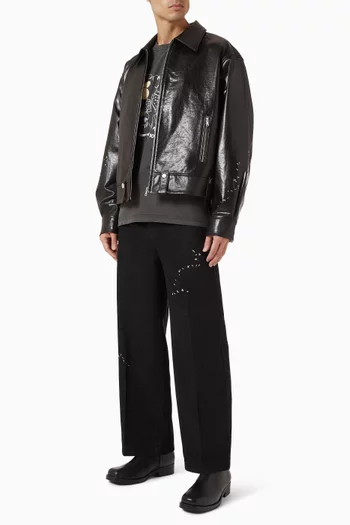 Contrarian Jacket in Leather