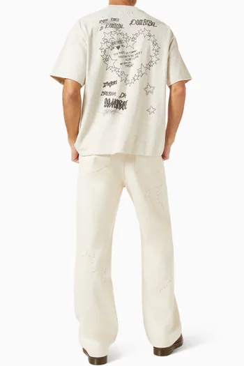 Treats Faded T-shirt in Cotton