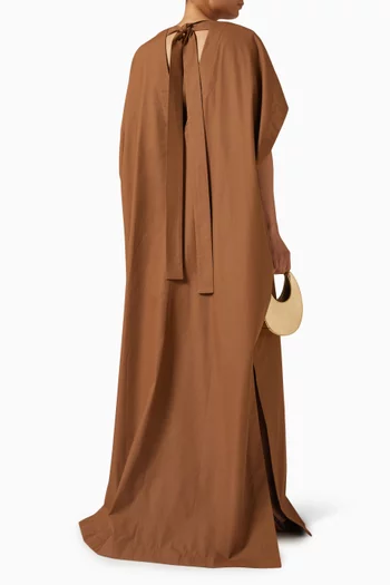 فستان نيكلا طويل قطن