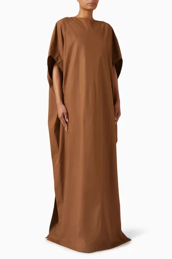 فستان نيكلا طويل قطن