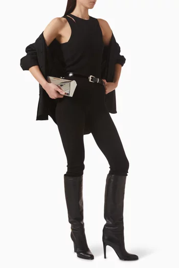 بلوزة فيليبا بلا أكمام قطن جيرسيه