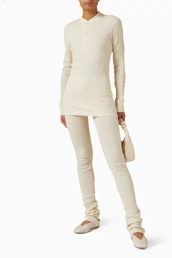 بلوزة باستيان قطن وجيرسيه