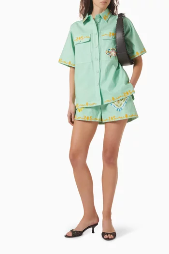 شورت بورتو مزيج قطن