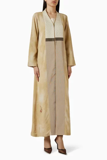 Jacquard Abaya in Viscose