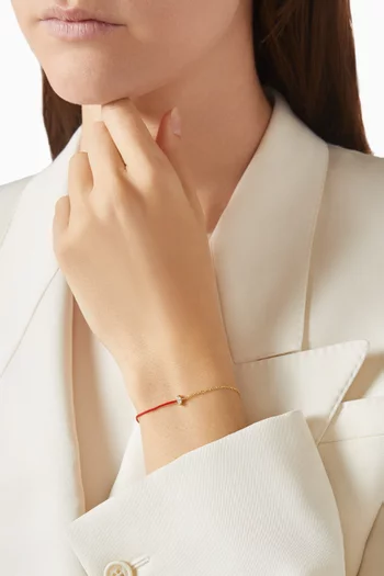 Marquise Diamond Thread Bracelet in 18kt Gold