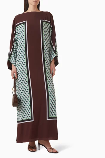 Bri Kaftan in Silk Blend