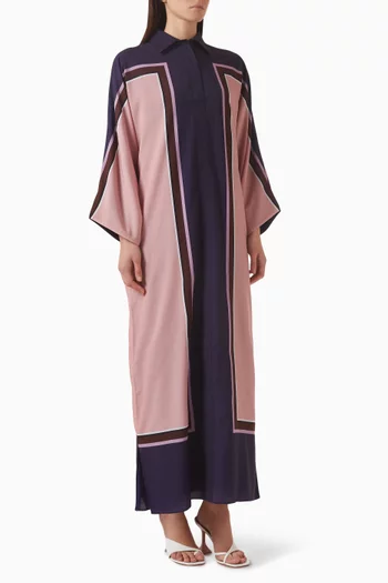 Shireen Kaftan in Silk Blend