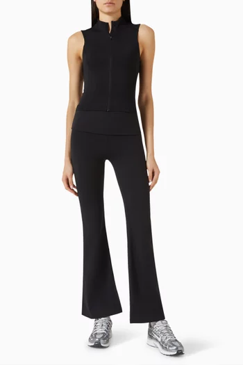 بلوزة للجري بسحّاب سكينلوكس