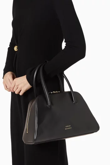 Small Vesper Shoulder Bag in Calf Leather