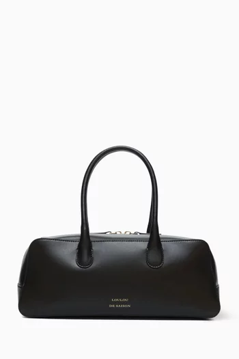 Mini Seth Top-handle Bag in Calf Leather