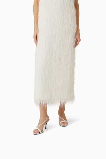 صندل أروى بكعب 85 مم جلد ناعم