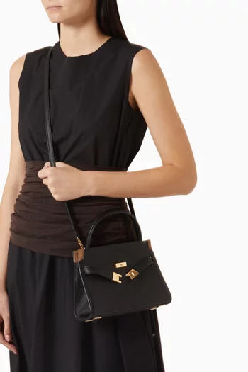 Petite Lee Radziwill Double Top-Handle Bag