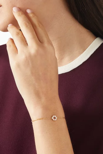 Kira Clover Hex Bracelet