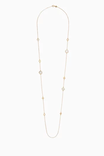 Forget Me Not Long Necklace