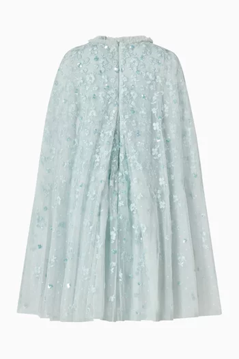 Dahlia Clover Cape Dress