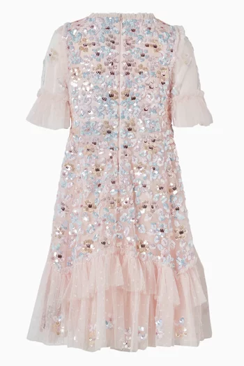 فستان كاسيا بنقشة زهور