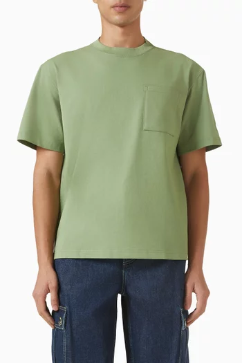 Pocket T-shirt in Cotton-jersey
