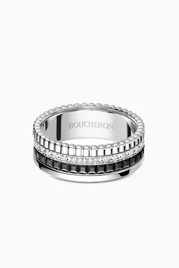 Small Quatre Black Edition Ring